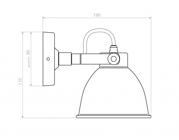 Бра Covali WL-50718