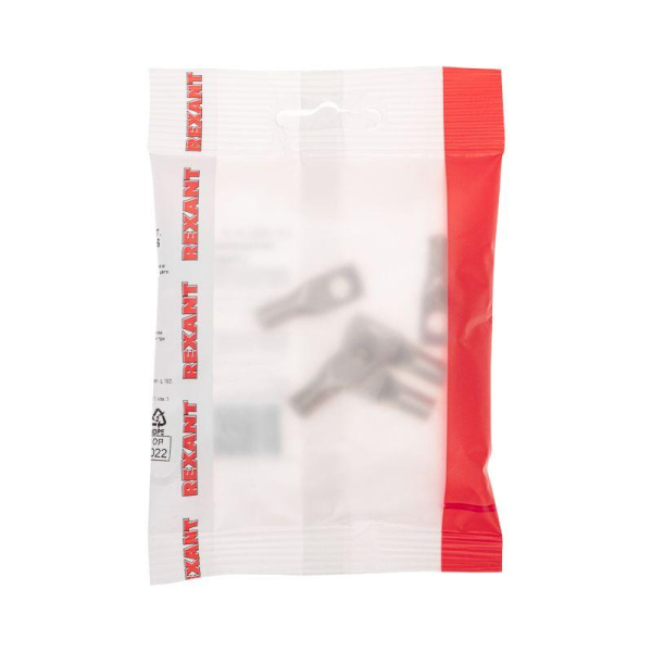 Наконечник медный луженый ТМЛ-Р 16–6 (16мм² - Ø6мм) (в упак. 5 шт.) REXANT