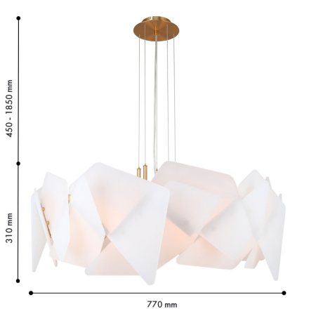 Подвесная люстра Favourite 4725-8P