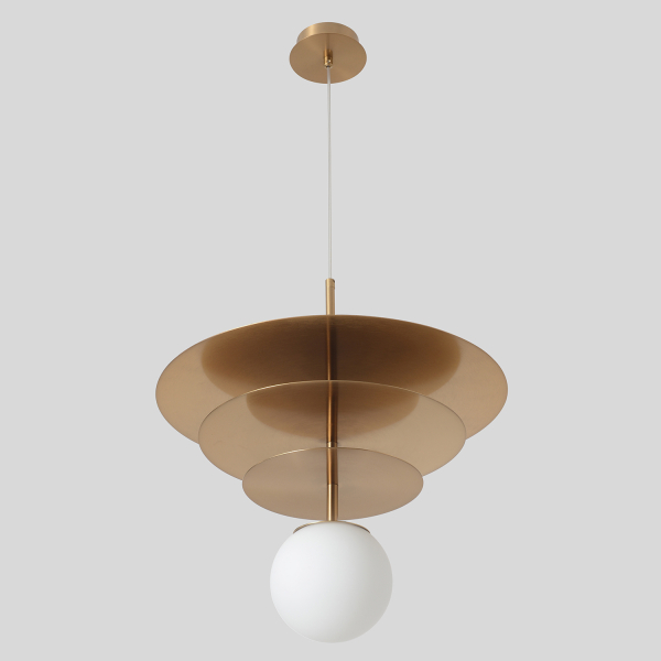 Crystal Lux Светильник подвесной Crystal Lux UVA SP1.3 BRASS