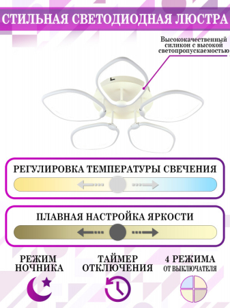 Накладная люстра Natali Kovaltseva LED LAMPS 81210