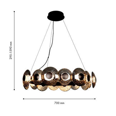 Подвесная люстра Favourite 4642-16P