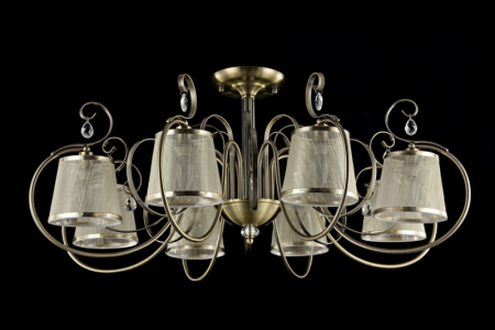 Люстра на штанге Freya FR2020-CL-08-BZ