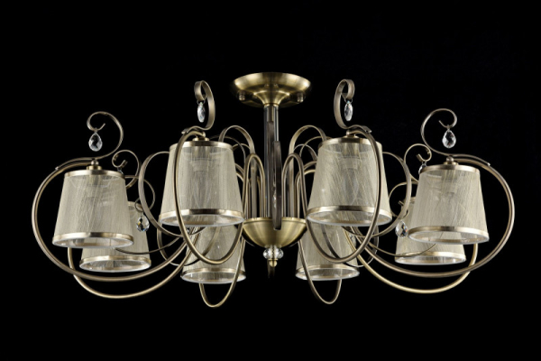 Люстра на штанге Freya FR2020-CL-08-BZ