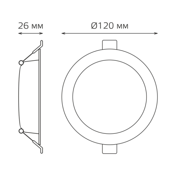 Светильник Downlight Gauss 9030420209