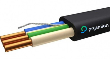 Кабель ВВГ-Пнг(А)-LS 3х2.5 корд ОК (N PE) 0.66кВ (бухта) (м) РЭК-PRYSMIAN 2703050101