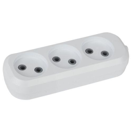 Колодка удлинителя 3-м без заземл. KX-3 Эра Б0028331