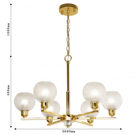 Подвесная люстра F-Promo 2940-6P