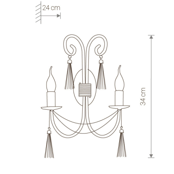 Бра Nowodvorski 2763