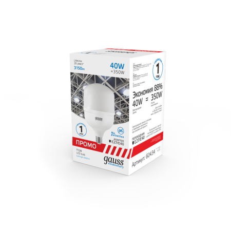 Светодиодная лампа Gauss 60434
