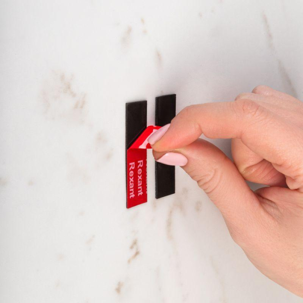 Лента клейкая двухсторонняя черная, на VHB акриловой основе, 12 мм х 5 м REXANT