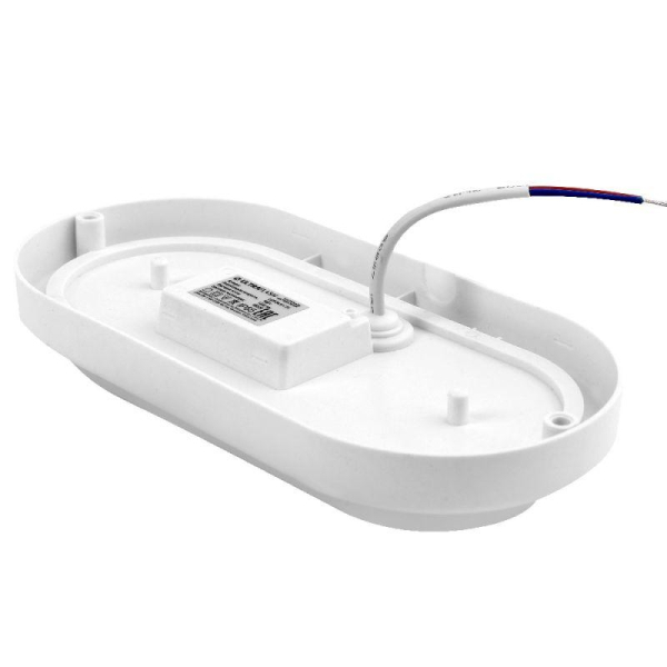 Светильник светодиодный ЖКХ 12Вт 6500К IP65 220В влагозащ. овал LBF-0902 C01 Ultraflash 15349