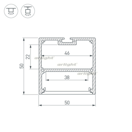 Профиль Arlight 036255