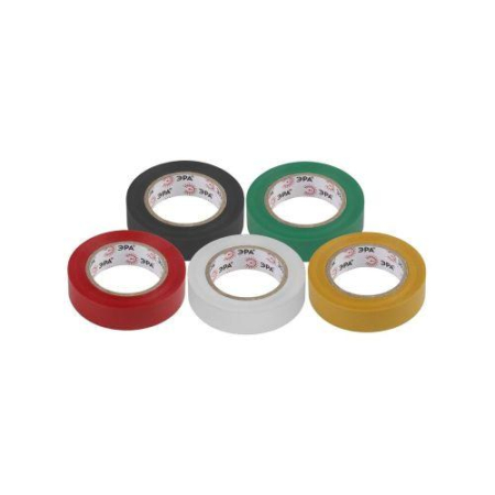 Изолента ПВХ 19ммх20м красн. ЭРА C0036541