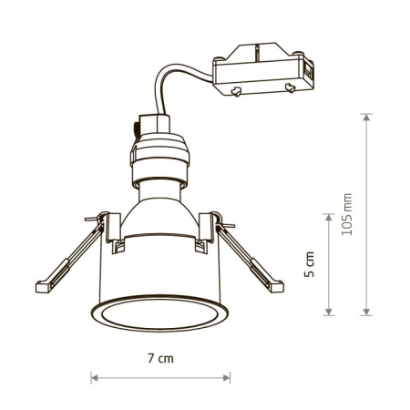 Встраиваемый светильник Nowodvorski 10792