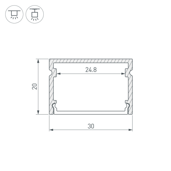 Профиль Arlight 046962