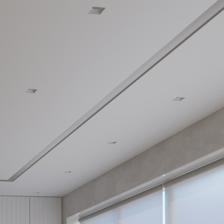 SABER 100 Встраиваемый профильный гипсовый светильник