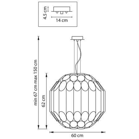 Подвесная люстра Lightstar 720807