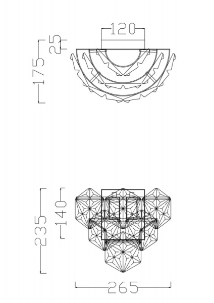 Бра Freya FR1004WL-02CH
