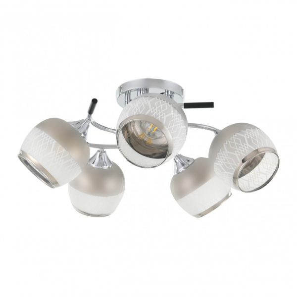 Накладная люстра Arte Milano 325985/5 CR+BK