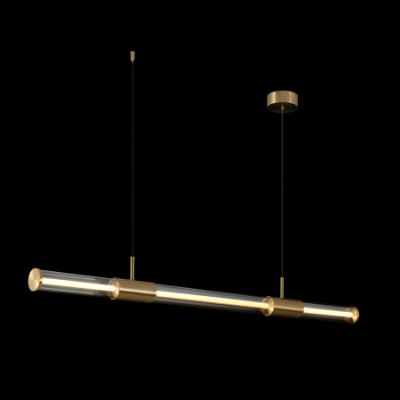 Crystal Lux Светильник подвесной Crystal Lux LINEUP SP24W LED BRASS