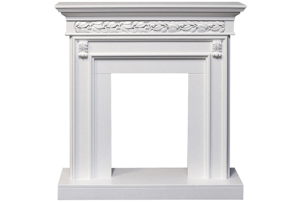 Royal Flame Каминокомплект Valletta - Белый (Ширина 1040 мм) с очагом Aspen Gold