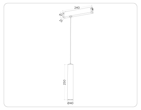 Светильник на шине Ambrella Light GL1431