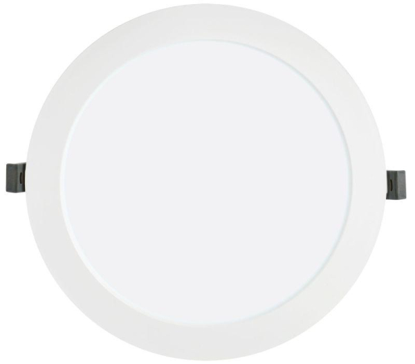 Светильник светодиодный ДВО 1615 24Вт 6500К IP20 даунлайт встраив. круг бел. IEK LDVO0-1615-24-6500-K01