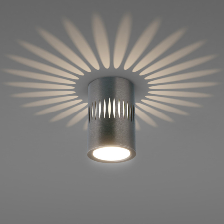 Накладной светильник Elektrostandard DLS026 7W 4200К графит