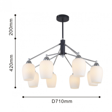 Люстра на штанге F-Promo 2661-8P