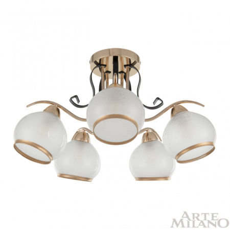 Накладная люстра Arte Milano 323306/5 FG+BK
