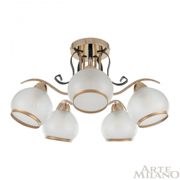 Накладная люстра Arte Milano 323306/5 FG+BK