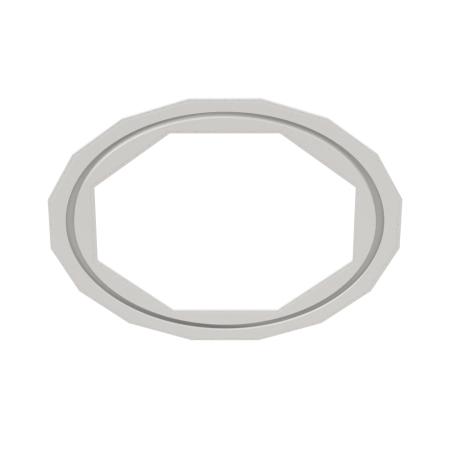 CALYPSO 1900 Встраиваемый кольцевой гипсовый светильник