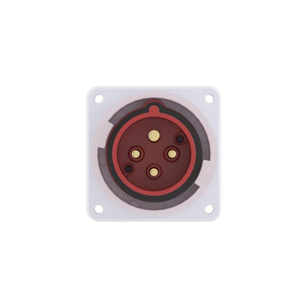 Вилка скрыт. уст. прямая 125А 3P+E 400В IP67 DKC DIS24612596