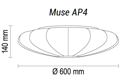 Накладной светильник TopDecor Muse AP4 10 10s