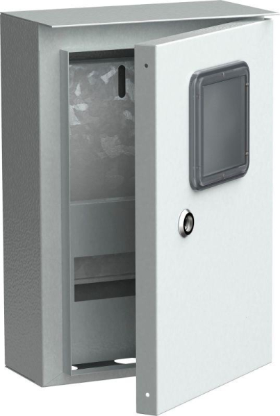 Корпус ЩУРн-1/9 TITAN 370х250х135мм У1 IP54 коттеджный метал. IEK MKM24-N-009-54-ZO