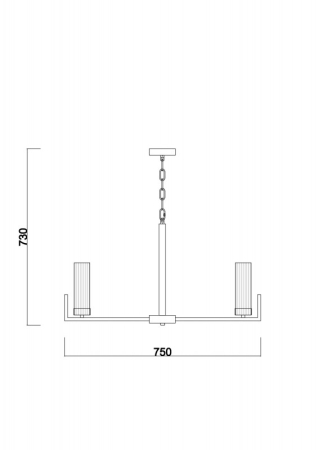 Подвесная люстра Freya FR5214PL-08CH