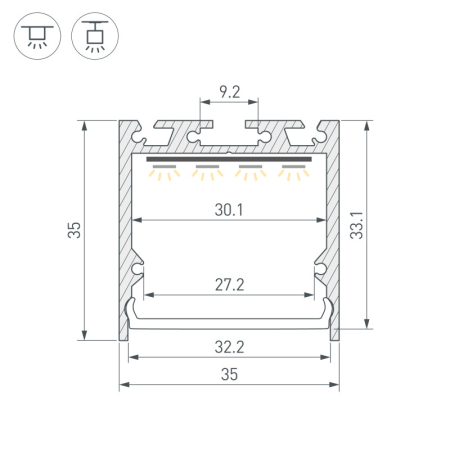 Профиль Arlight 059794