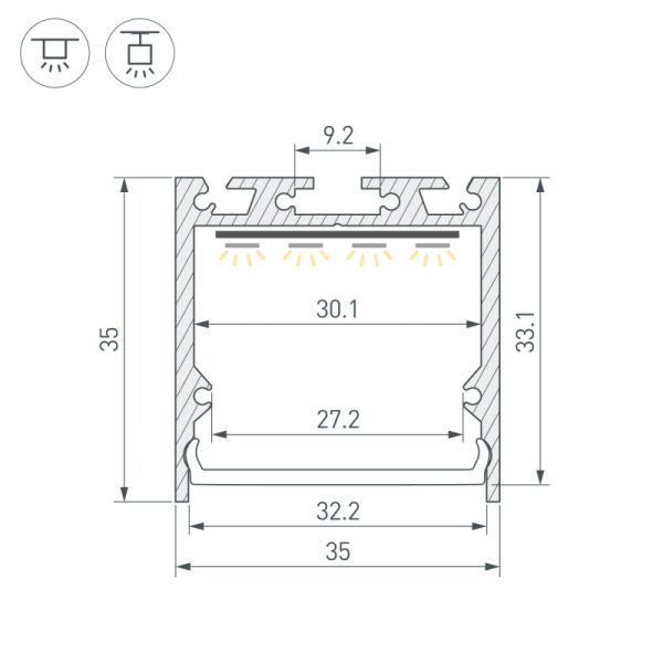Профиль Arlight 059794