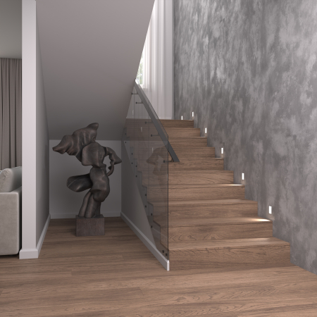 SUBRA-S 40 Встраиваемый стеновой гипсовый светильник