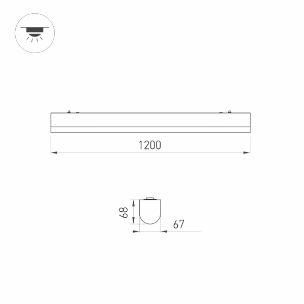 Офисный светильник Arlight 052090