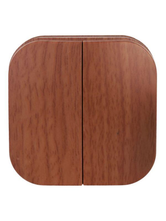 Выключатель 2-кл. ОП GLORY 10А ВС20-2-0-ХД дуб IEK EVH20-K24-10