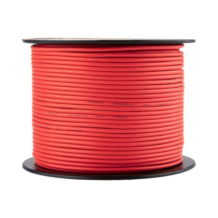 Провод ПГВА 1х1,50мм², красный, бухта 100м REXANT