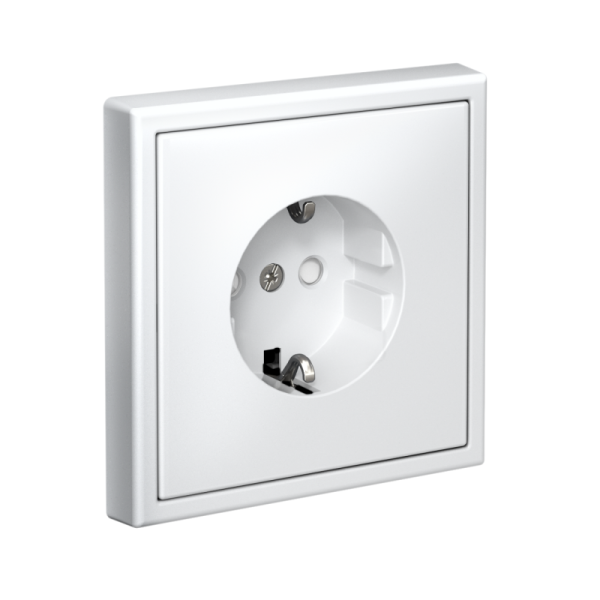 Розетка ArtGallery 16А с заземл. со шторками быстрозажим. клем. механизм лотос SE GAL001345S