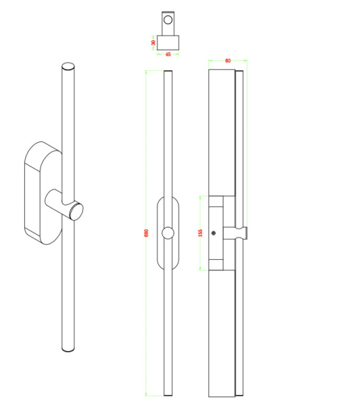Бра Zortes ZRS.90610.02