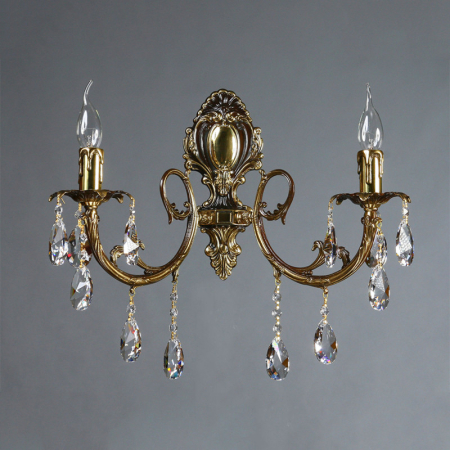 Бра AMBIENTE by BRIZZI 8888/2 PB Tear Drop