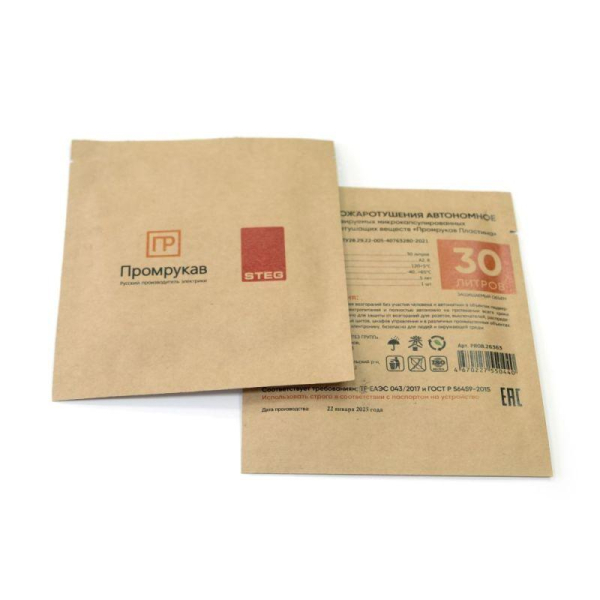 Пластина противопожарная STEG ПР-30 Промрукав PR08.26363