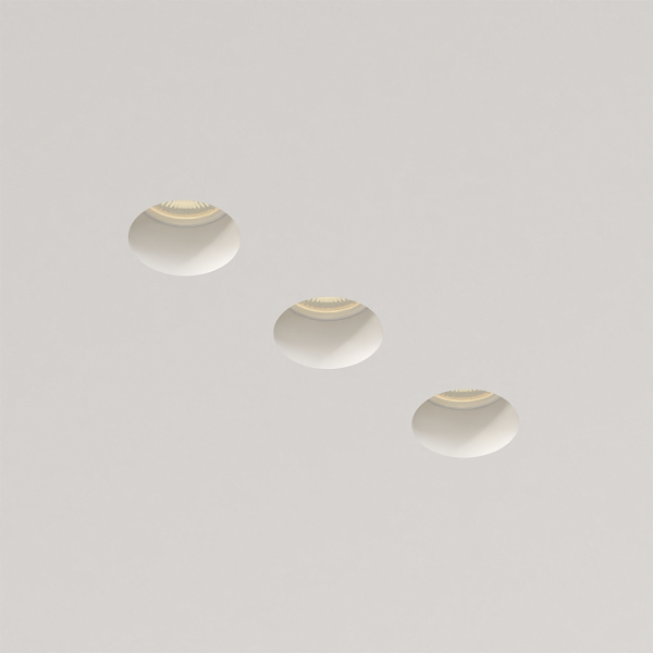 QUASAR 55 TRIO Встраиваемый потолочный гипсовый светильник