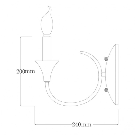 Бра MW-Light 614023301