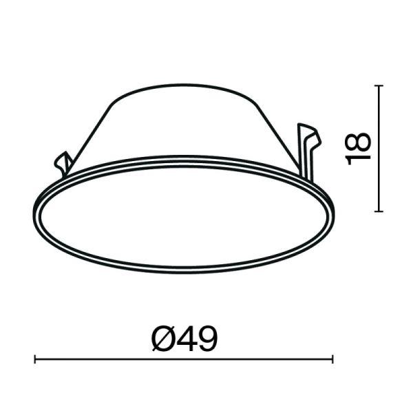 Вставка Maytoni Technical Ring057-7-MG